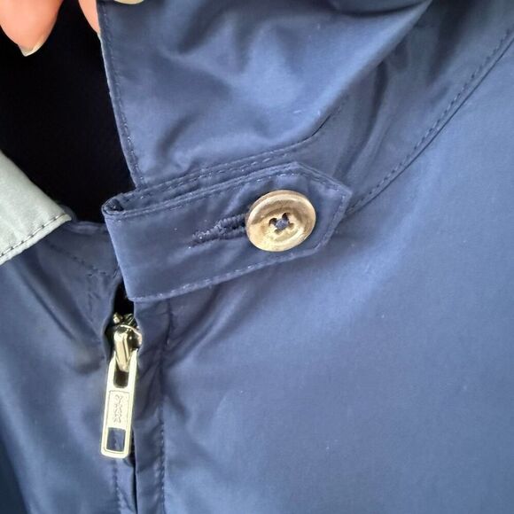 Vintage 90s Polo Golf Ralph Lauren Golf Club Plaid Crest Windbreaker Jacket XL - Picture 6 of 9